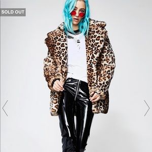 Leopard coat - NWT